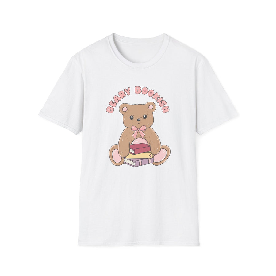 Cute Beary Bookish Unisex T-Shirt