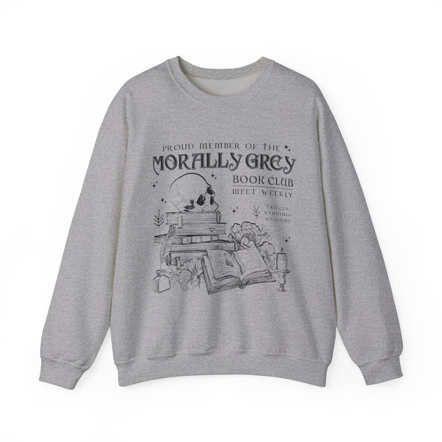 Morally Grey Book Club Crewneck Jumper