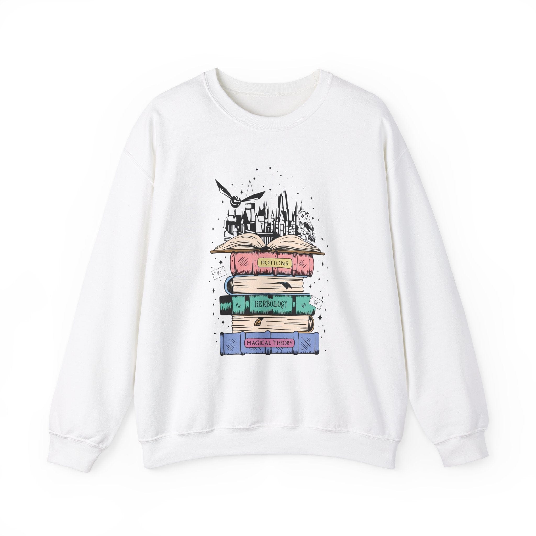 Wizarding Books Colour Crewneck Jumper
