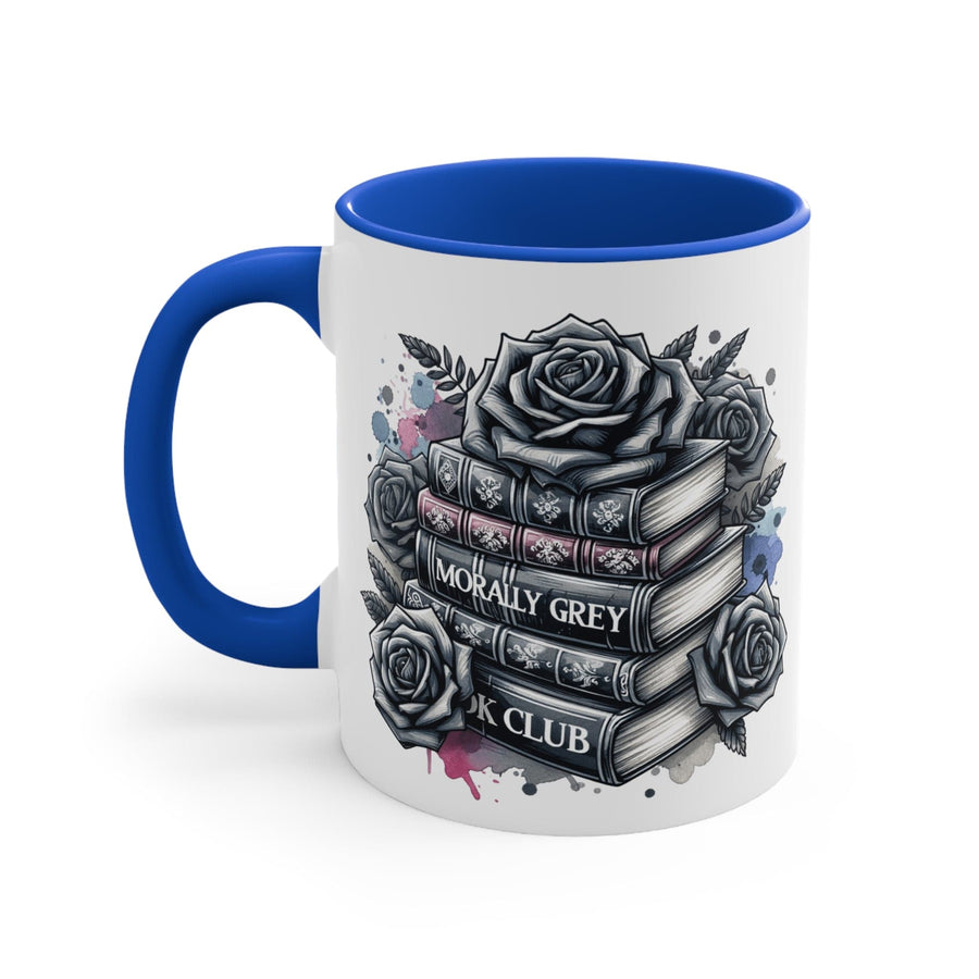 Morally Grey Book Club Colorful Accent Mugs
