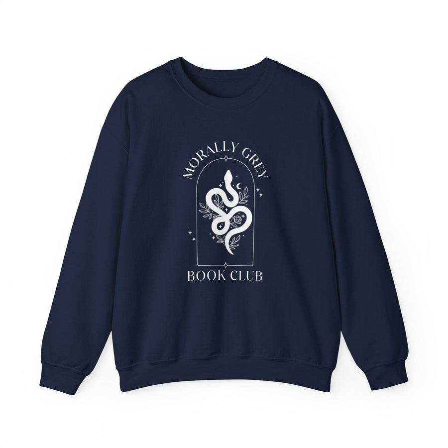 Morally Gray Book Club Crewneck Jumper