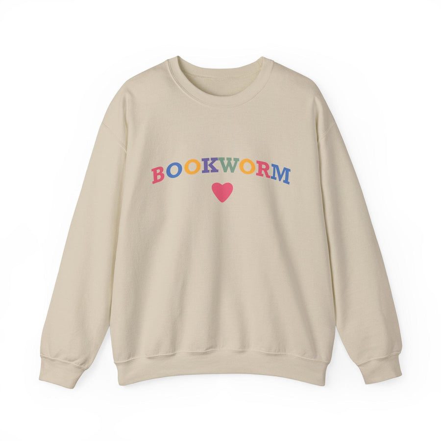 Colourful Bookworm Crewneck Jumper