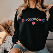 Colourful Bookworm Crewneck Jumper