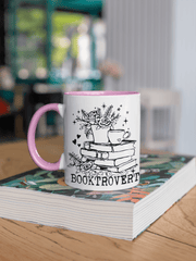 Booktrovert Double-Sided Mug with Colour Accents – Perfect for Book Lovers