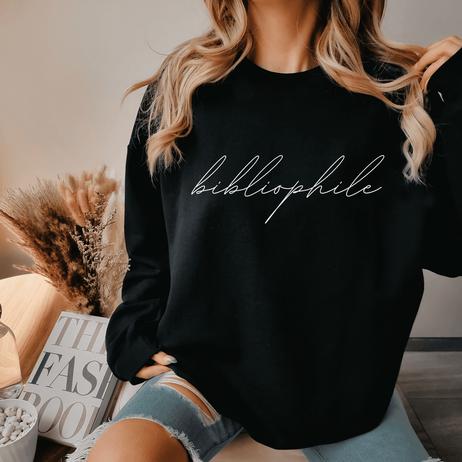 Bibliophile Crewneck Jumper