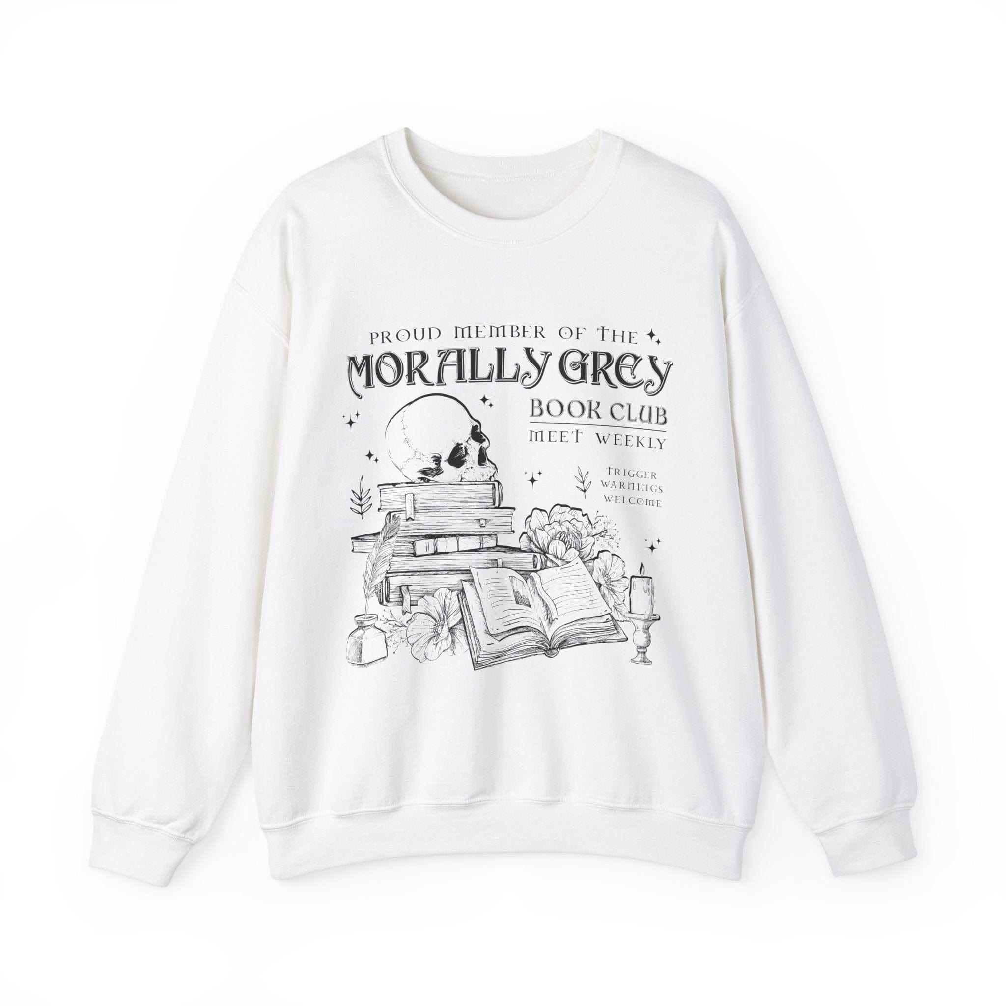 Morally Grey Book Club Crewneck Jumper