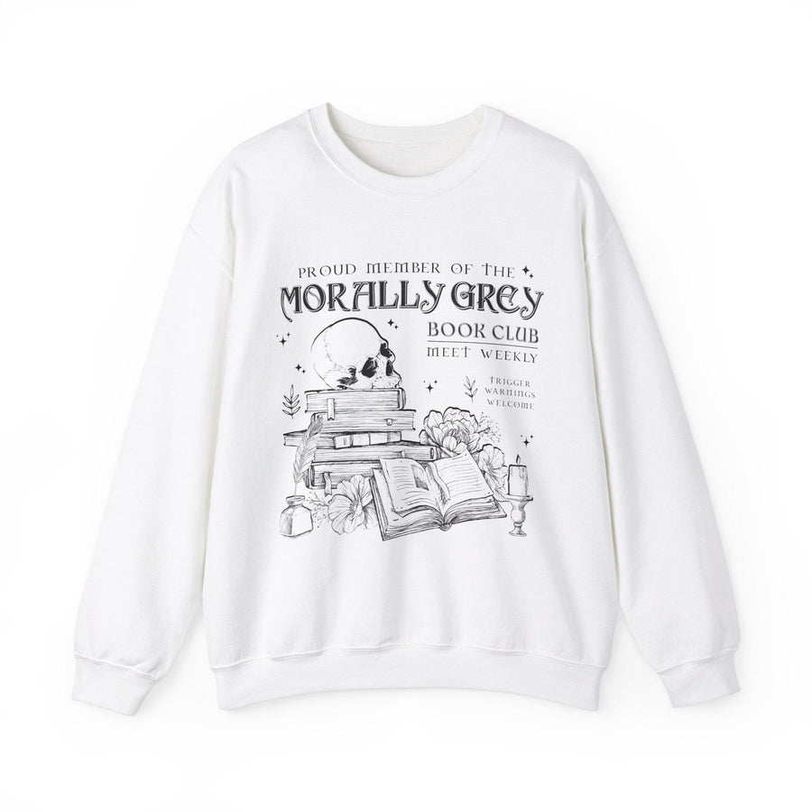Morally Grey Book Club Crewneck Jumper