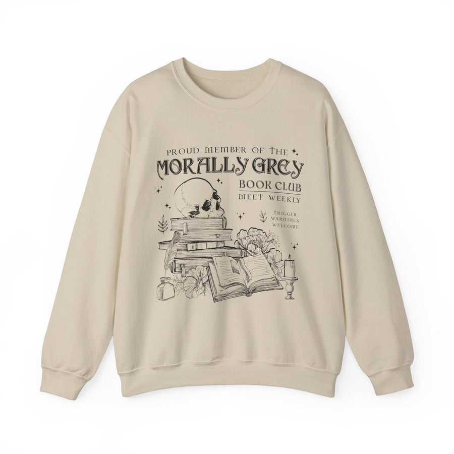 Morally Grey Book Club Crewneck Jumper