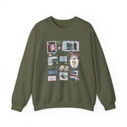 Vintage Book Lover Crewneck Jumper