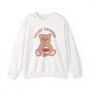 Cute Beary Bookish Crewneck Jumper
