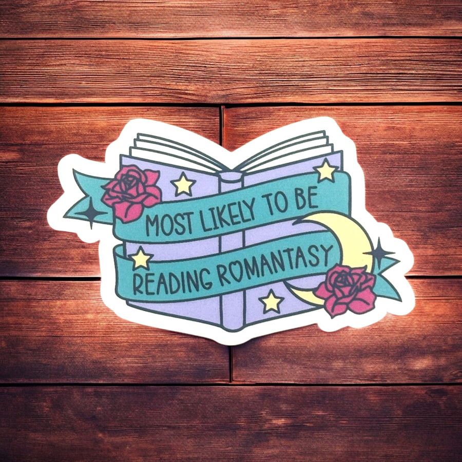 Most Likely to be Reading Romantasy Sticker