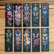 Dark Romance Butterfly Bookmarks