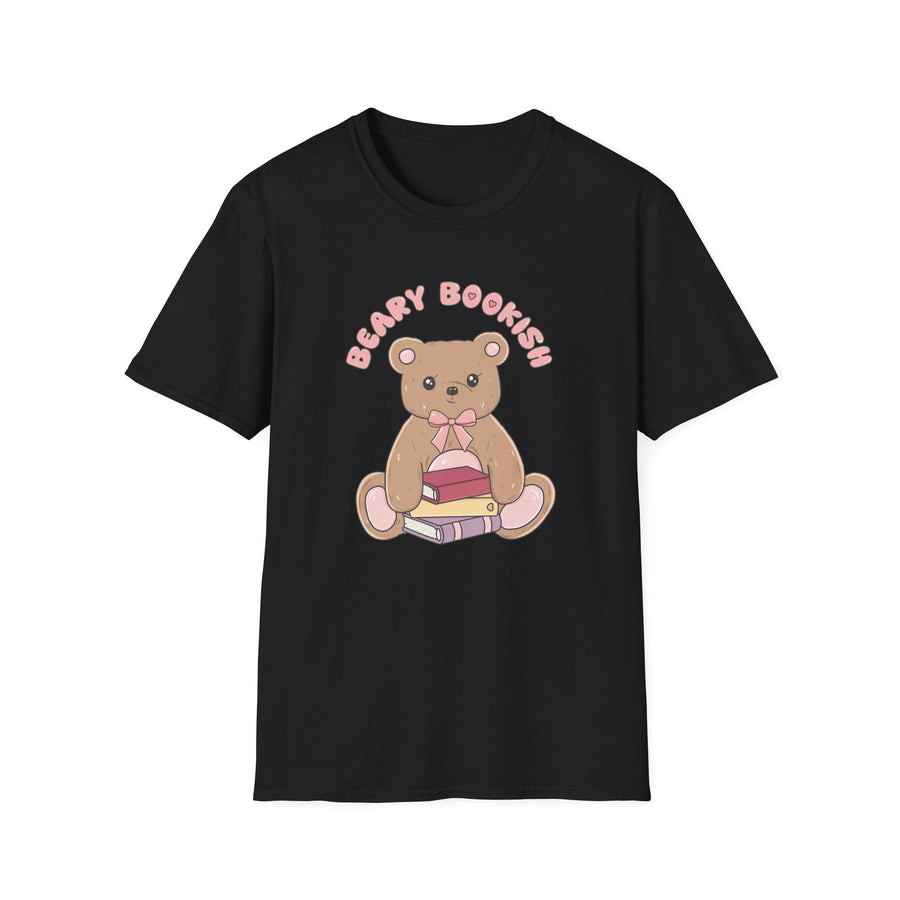 Cute Beary Bookish Unisex T-Shirt