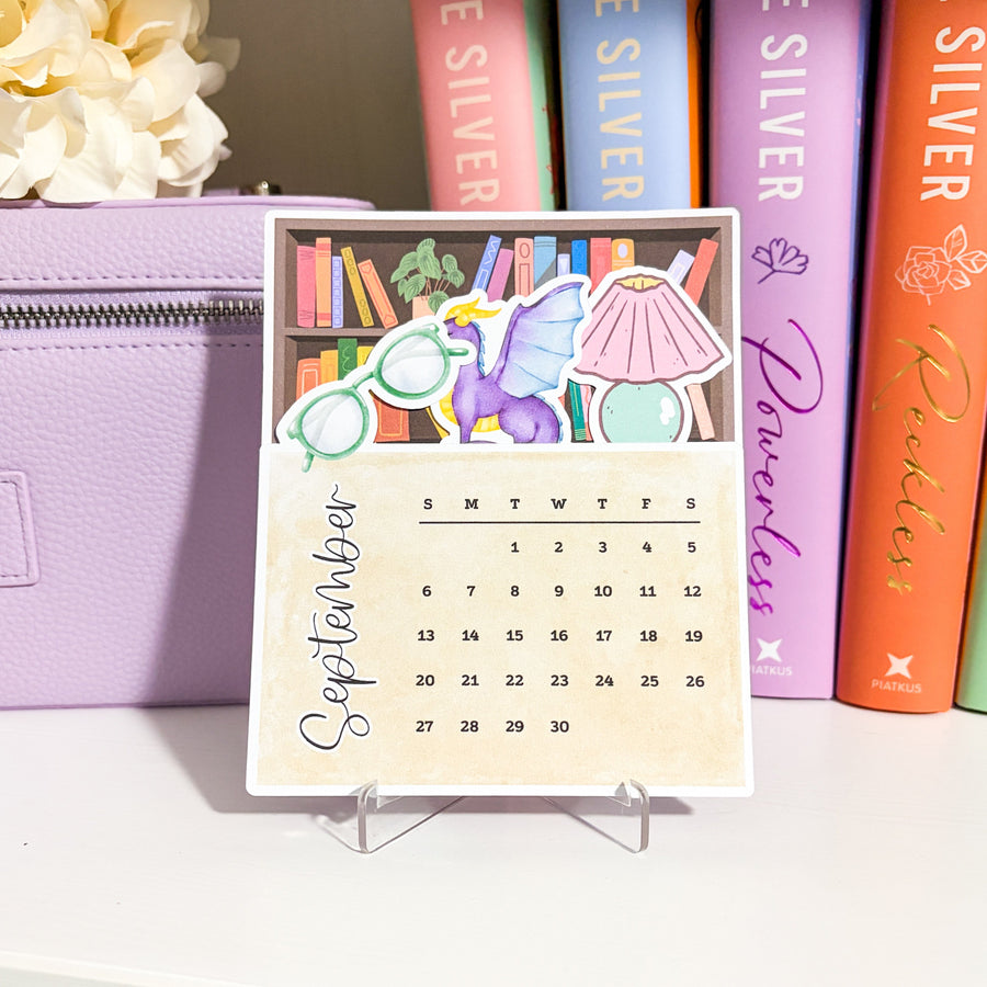 2026 Bookish Calendar – Readers Essentials Edition
