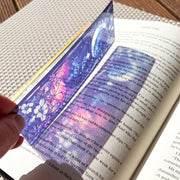 Moonlit Sky Transparent Bookmark