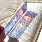 Celestial Sunset Transparent Bookmark