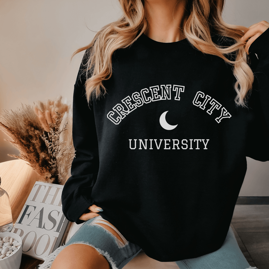 Crescent City University Crewneck Jumper