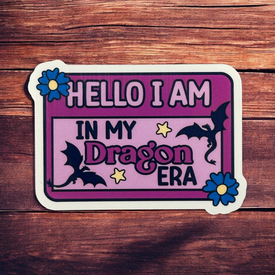 Hello I am in my Dragon Era Sticker