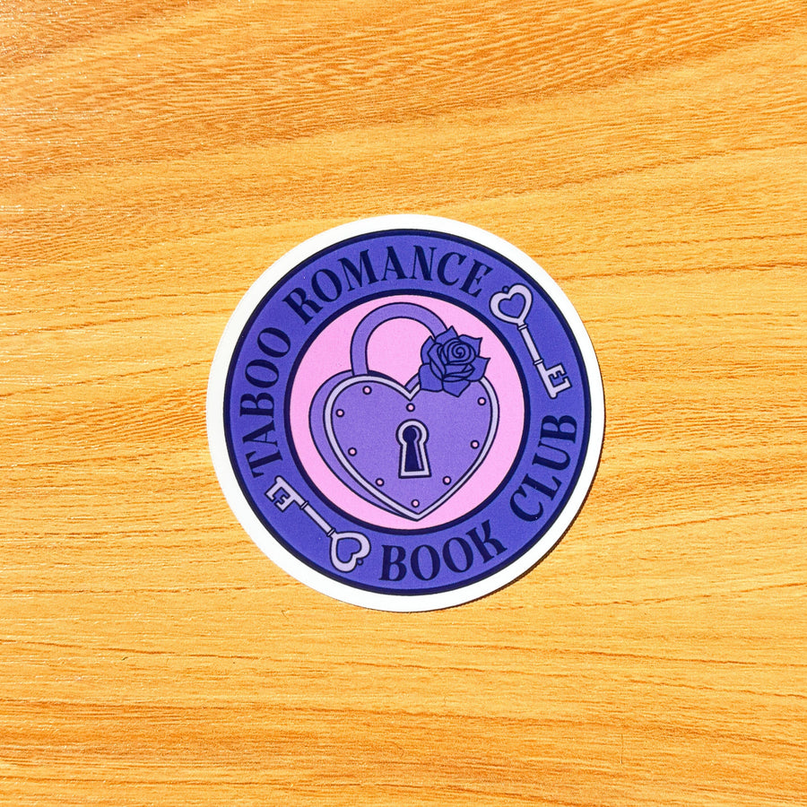 Taboo Romance Book Club Sticker