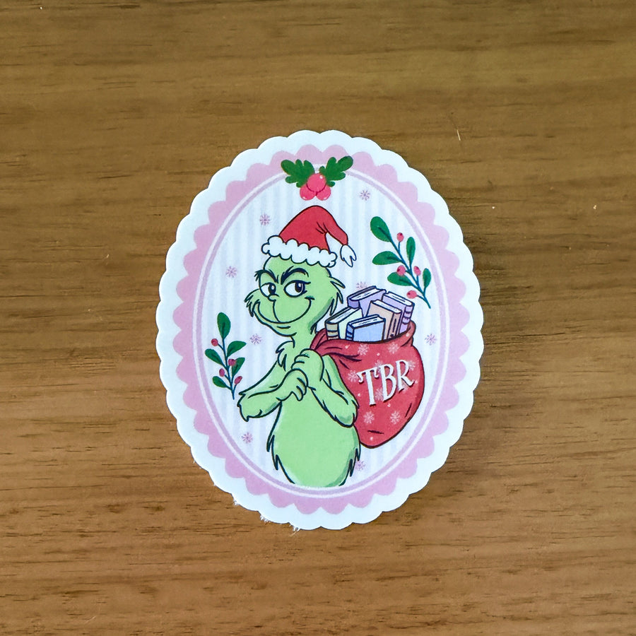 TBR Grinch Sticker