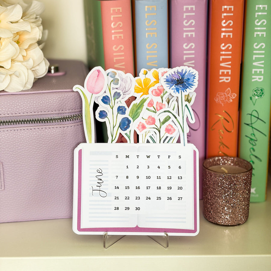 2026 Bookish Calendar – Floral Edition