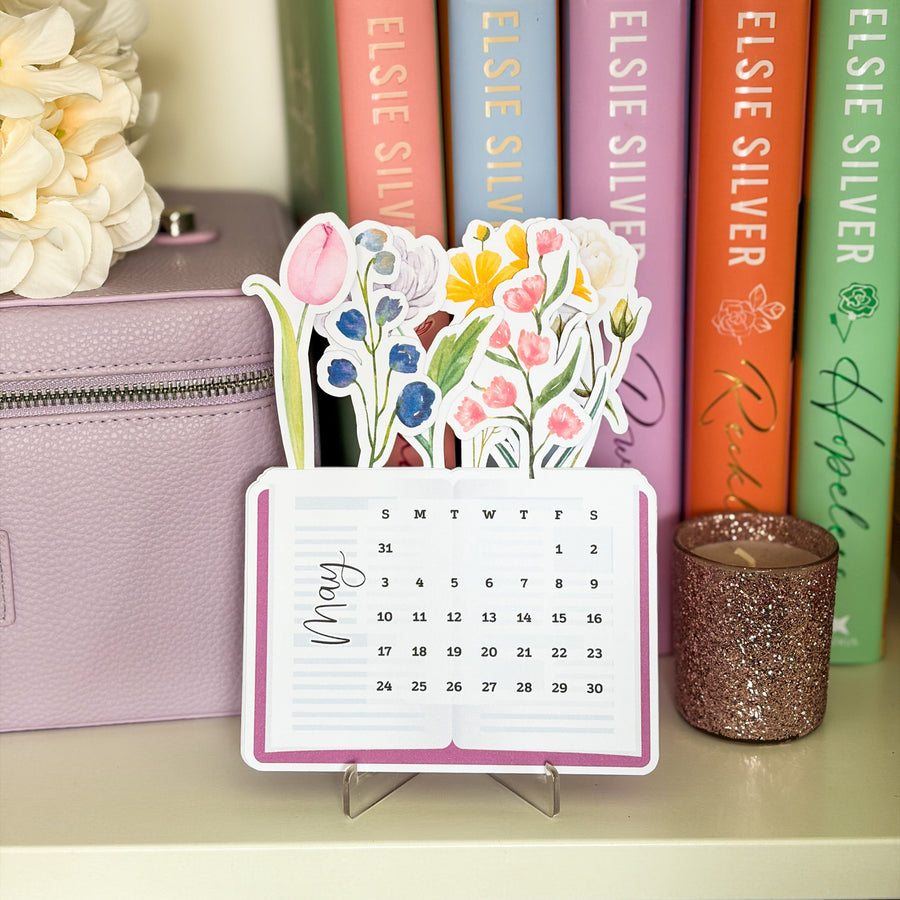 2026 Bookish Calendar – Floral Edition