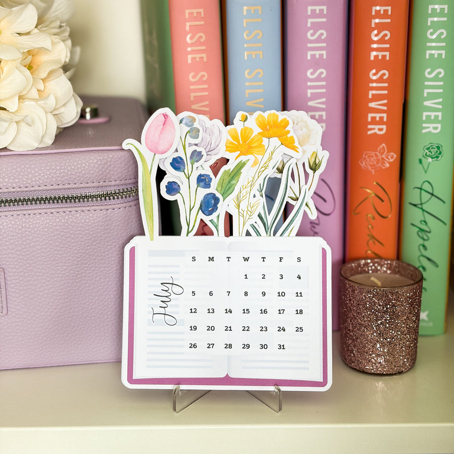 2026 Bookish Calendar – Floral Edition