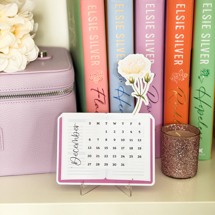 2026 Bookish Calendar – Floral Edition