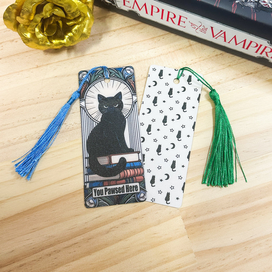 You Pawsed Here Laminated Bookmark