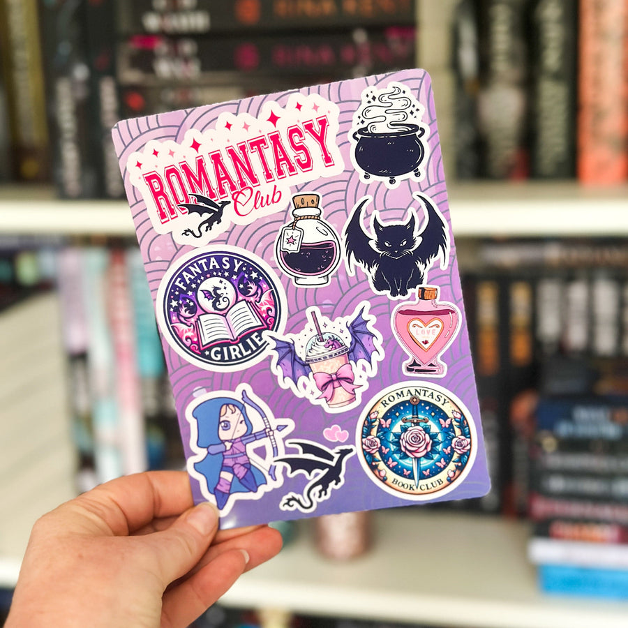 Romantasy Bookish Kindle Insert