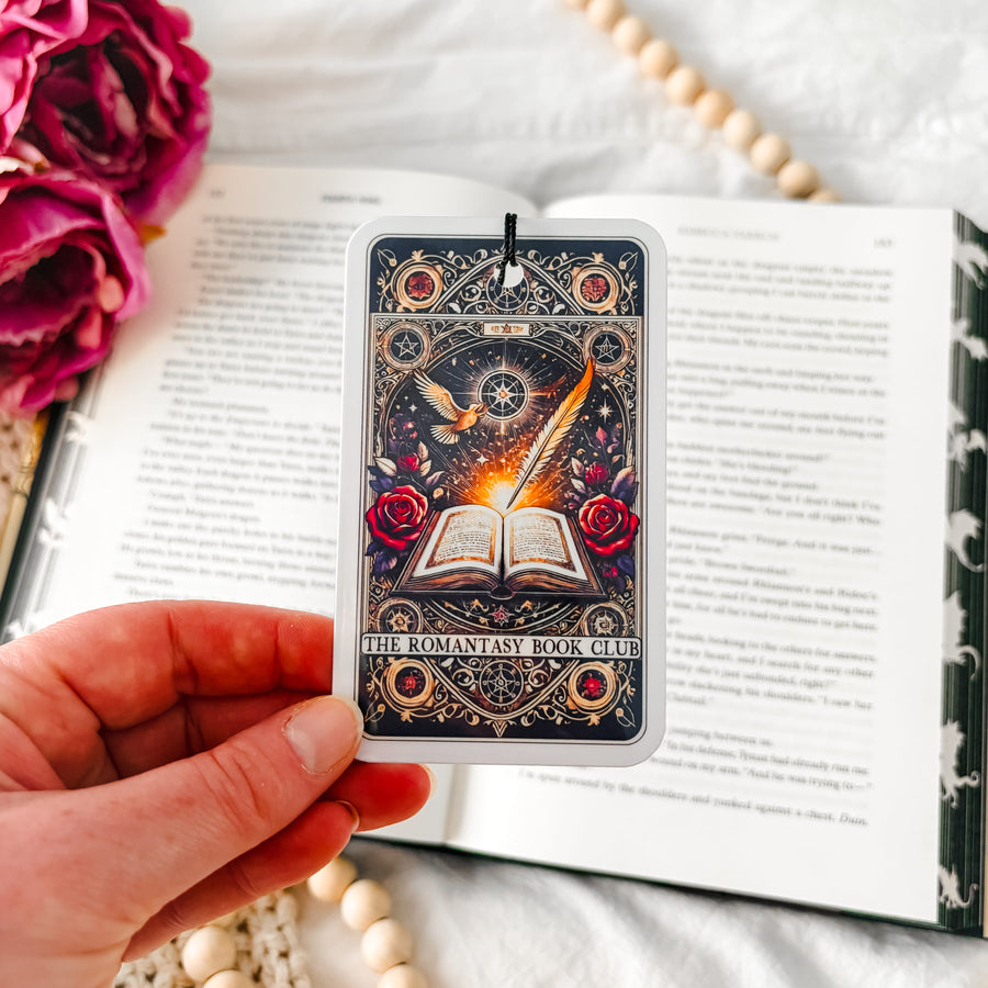 Romantasy Book Club Tarot Bookmark