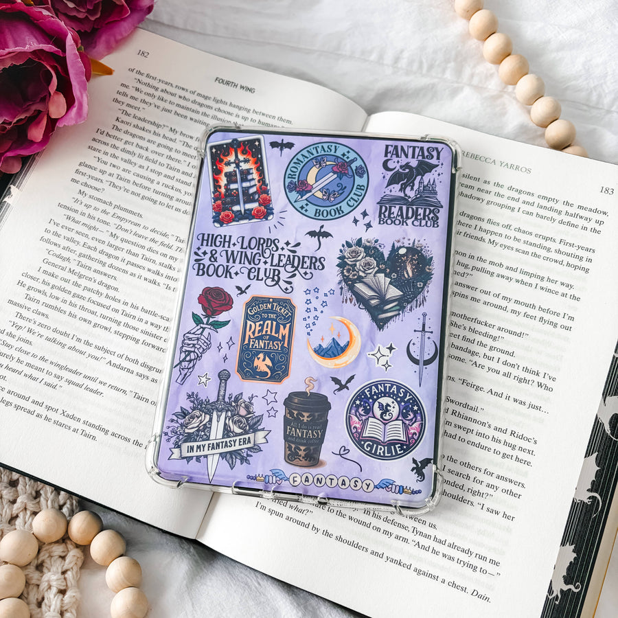 Romantasy Sticker Collage Kindle Insert
