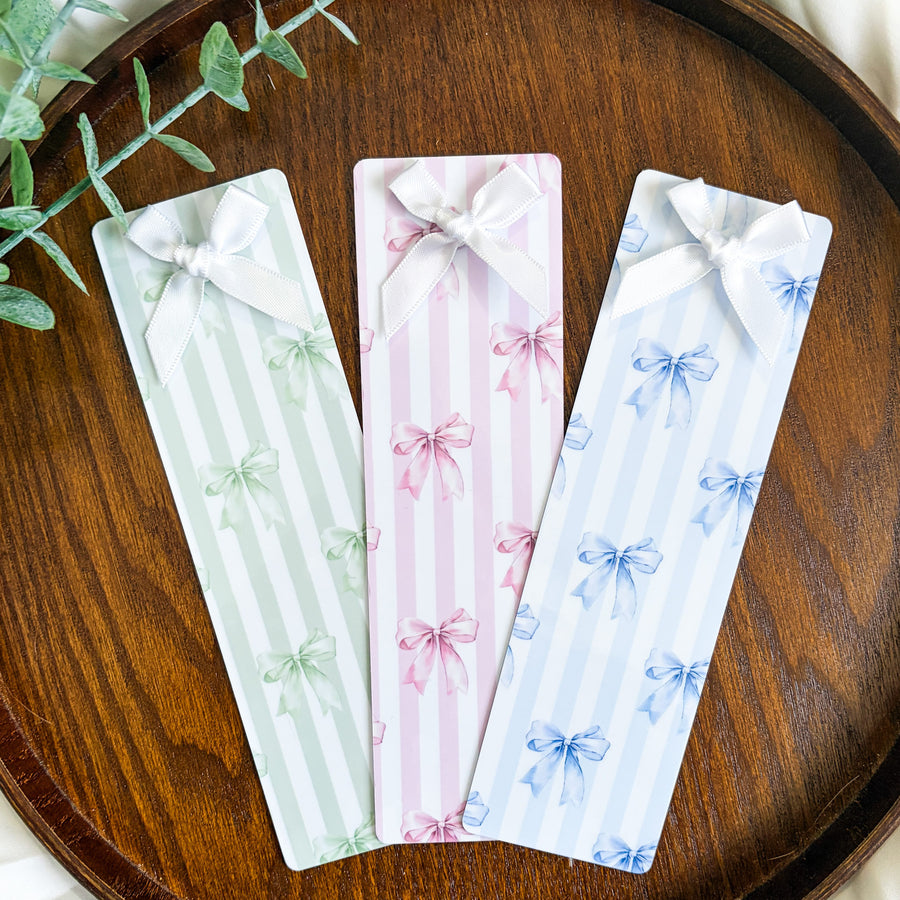 Coquette Bow Bookmarks