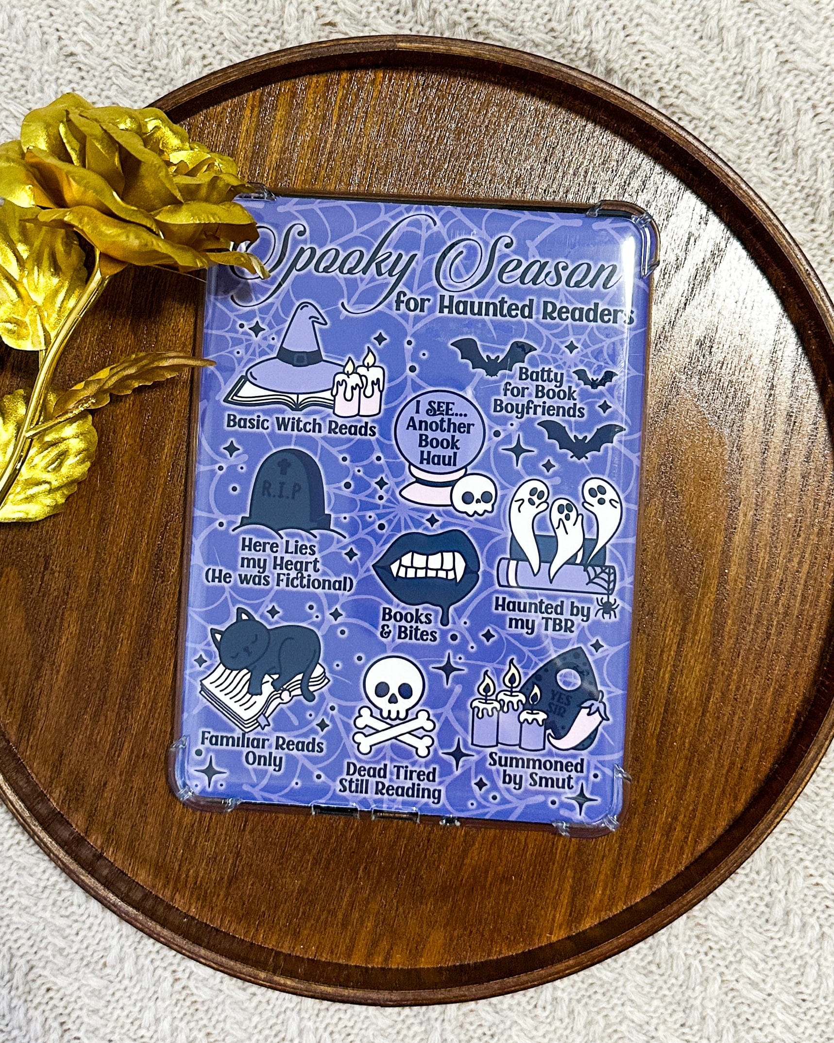 Spooky Season Kindle Insert – For Haunted Readers