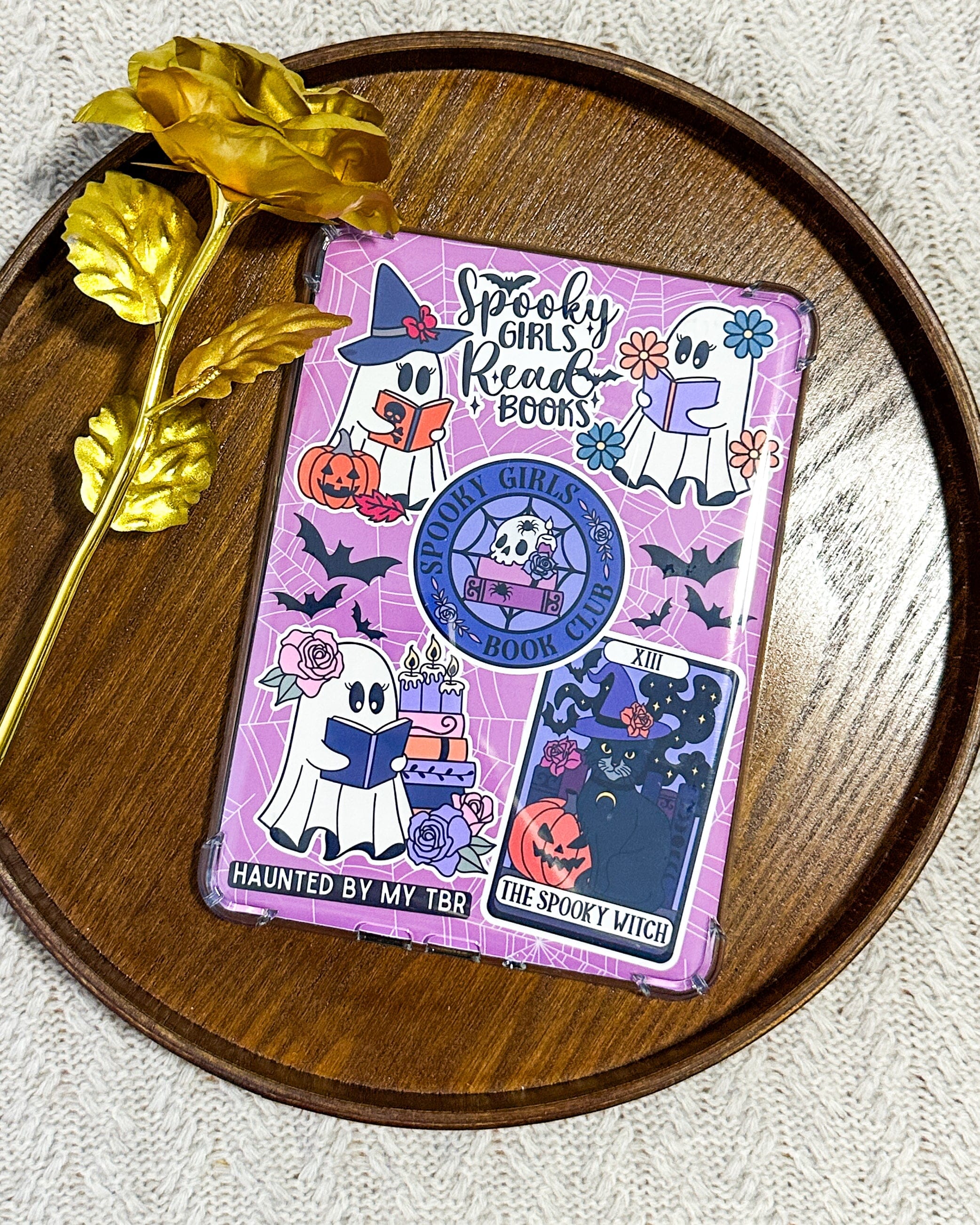 Pink Halloween Kindle Insert