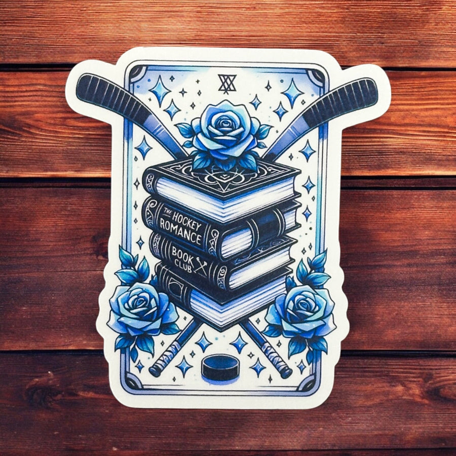 Hockey Romance Tarot Sticker