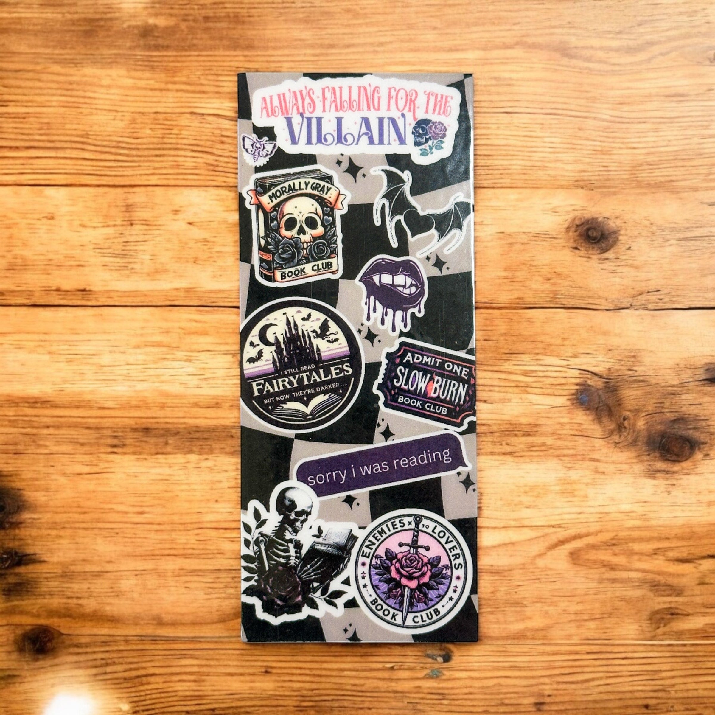 Dark Romance Book Trope Bookmark