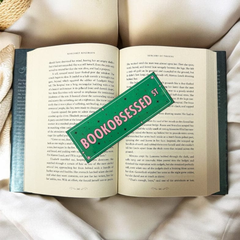 Bookobsessed St Laminated Bookmark