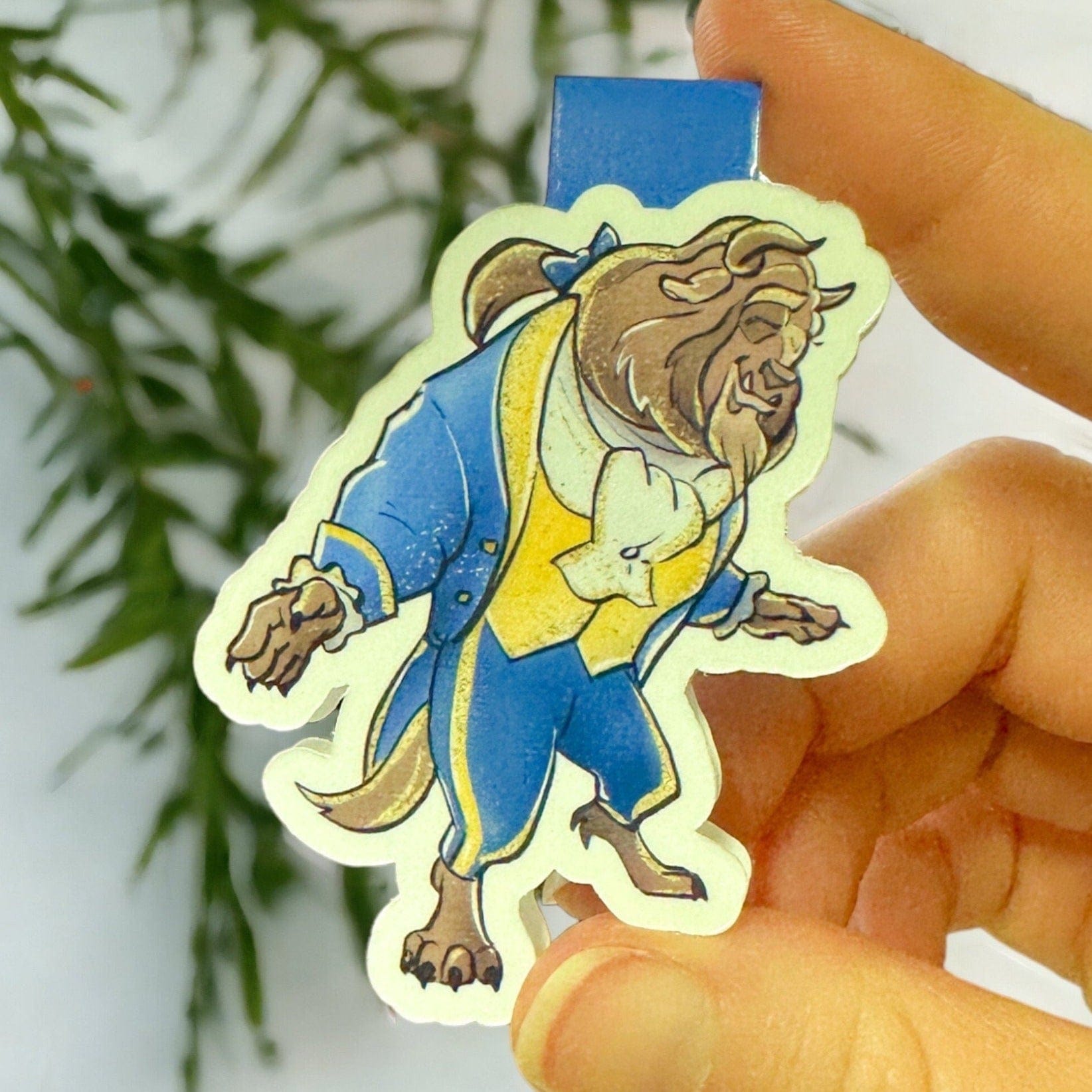 The Beast Magnetic Bookmark