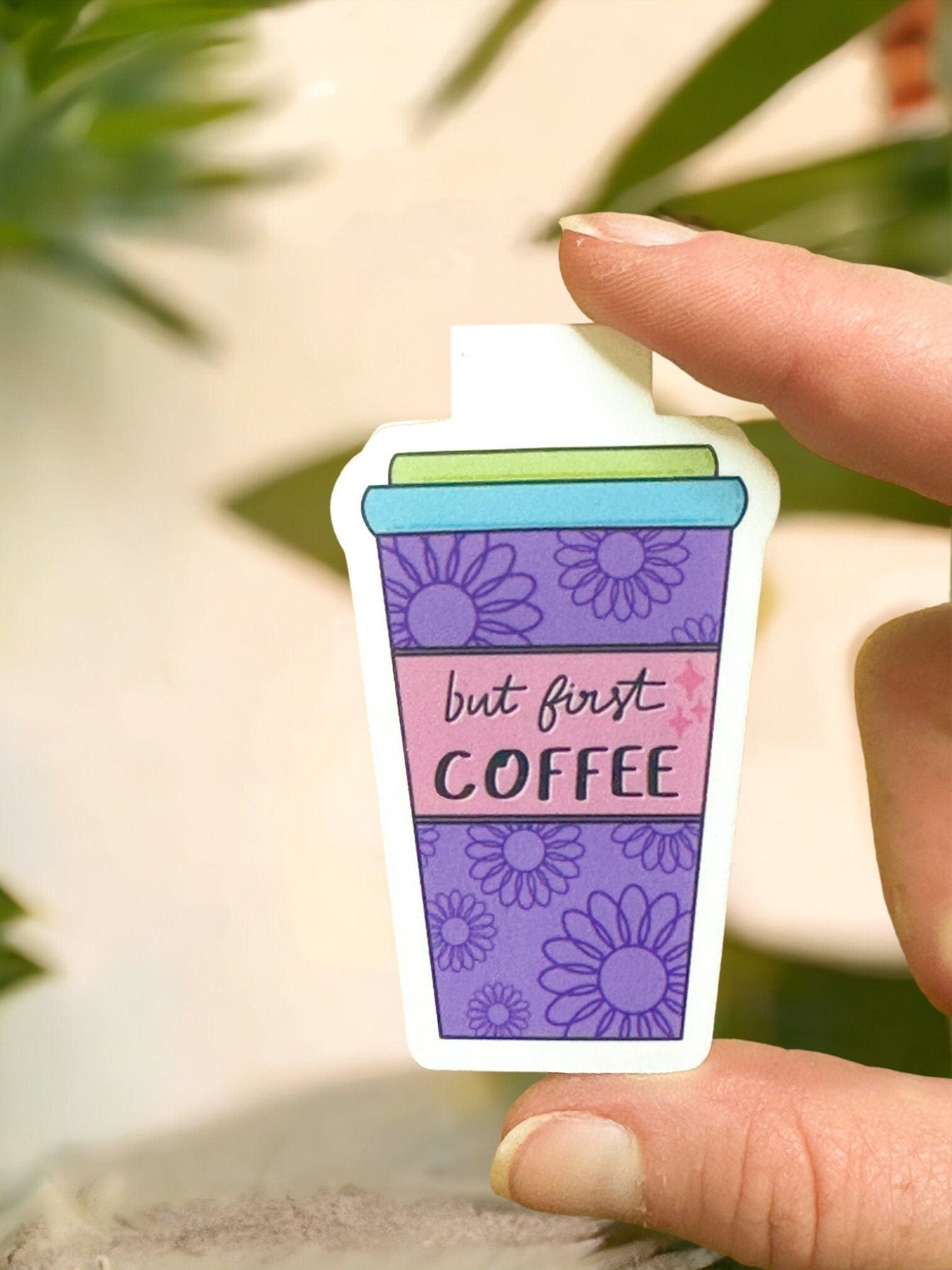 But First Coffee Magnetic Bookmark