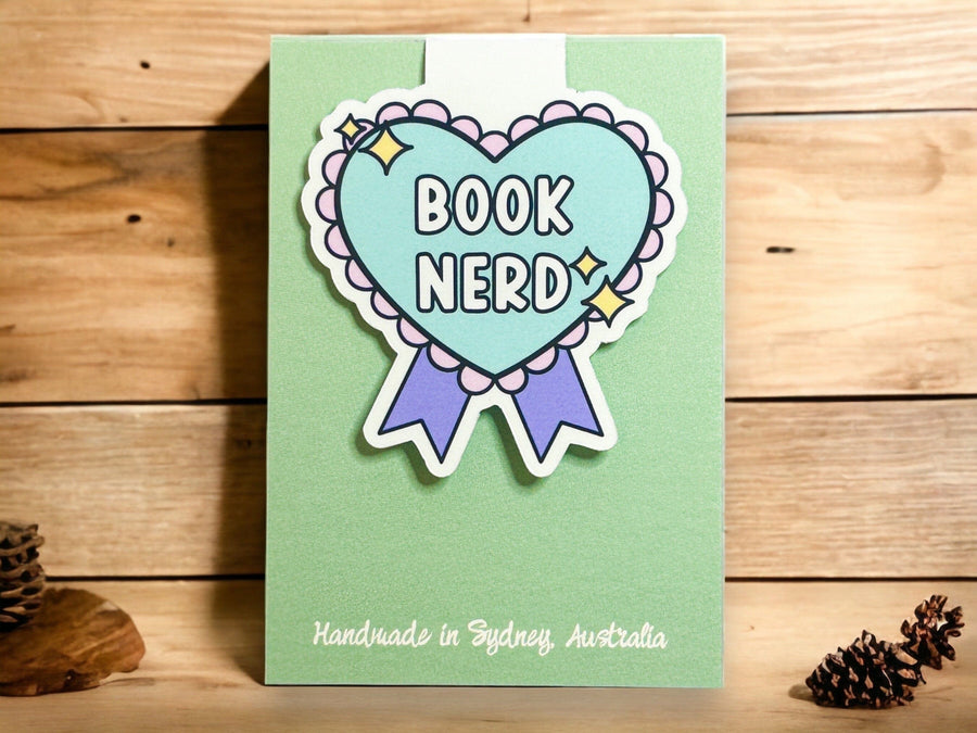 Book Nerd Magnetic Bookmark