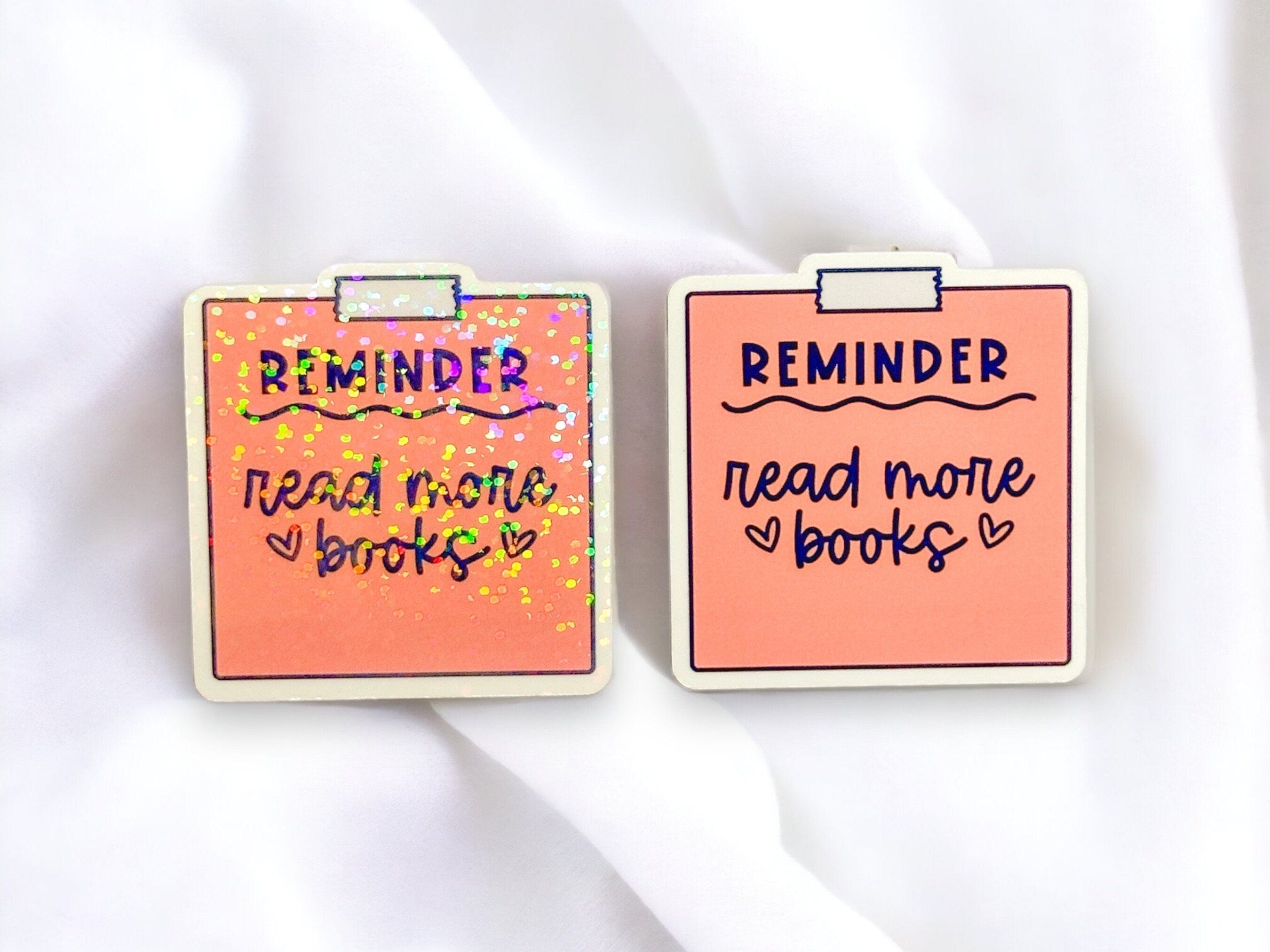 Read More Books Reminder Sticker