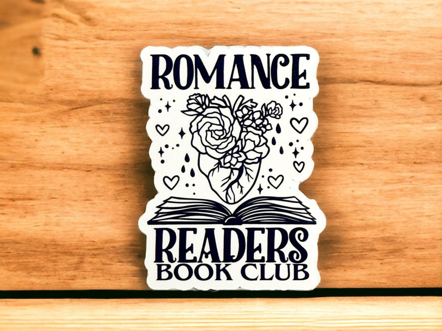 Romance Readers Book Club sticker