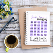 Sci-Fi Romance Reading Book Bingo Board