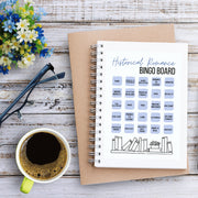 Historical Romance Reading Book Bingo Board