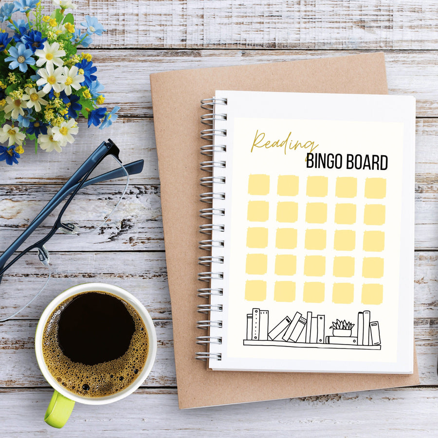 Blank Reading Book Bingo Board