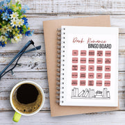 Dark Romance Reading Book Bingo Board