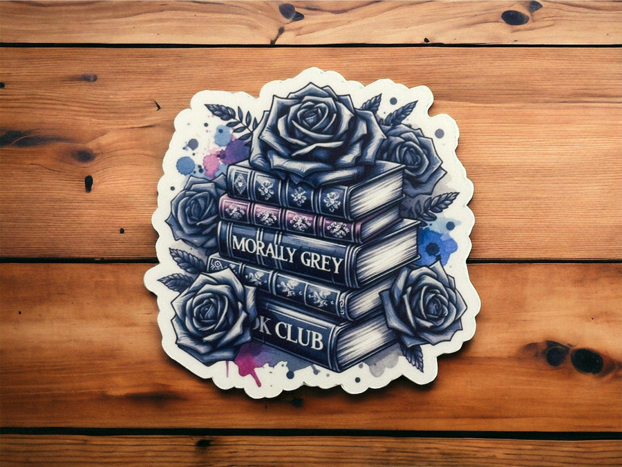 Morally Grey Book Club Sticker