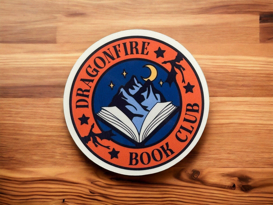 Dragonfire Book Club Sticker