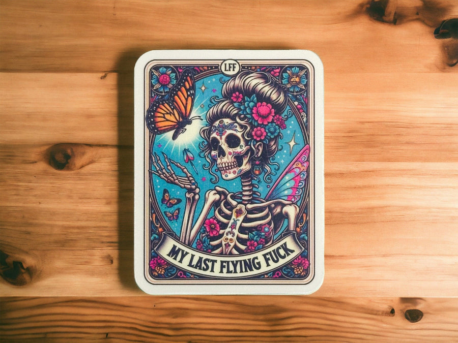 The My Last Flying F Tarot Sticker